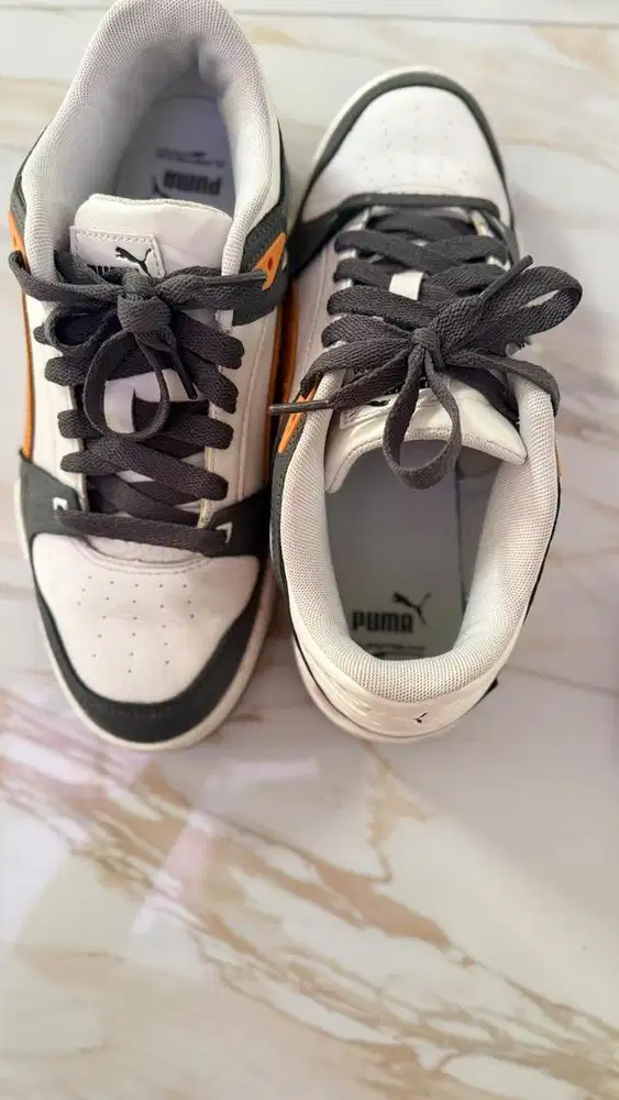 PUMA Slipstream Original Size 42 / 27cm White Black Orange