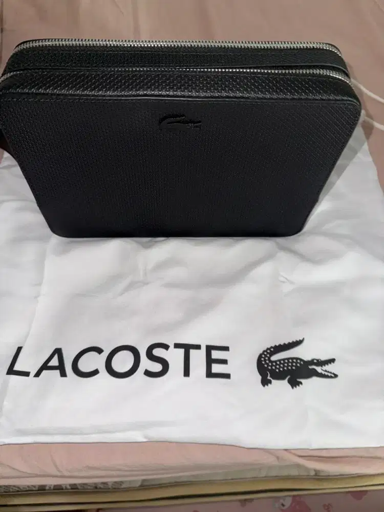 Original Lacoste Tas tangan