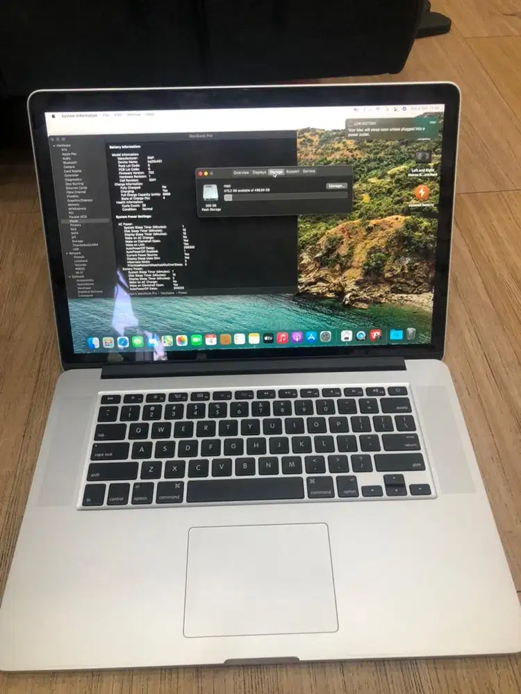 macbook pro 15inch i7 16/512GB