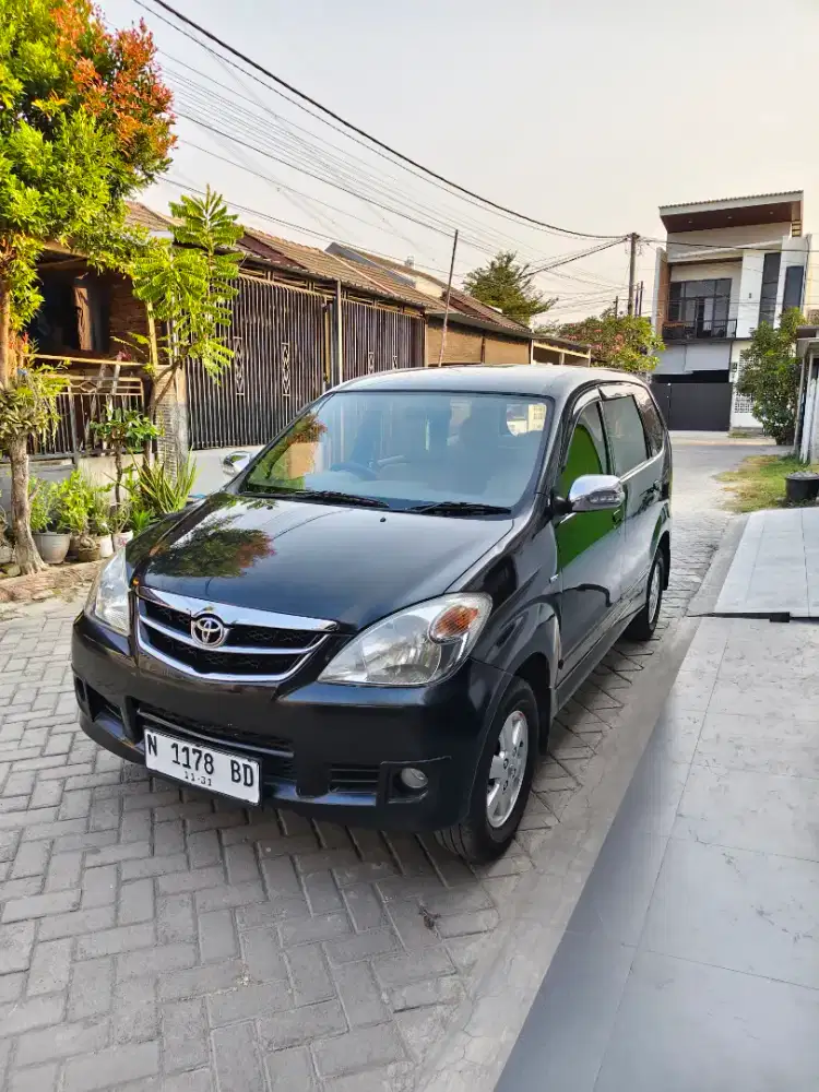 AVANZA G 2011 MANUAL ASLI N, PAJAK & PLAT BARU