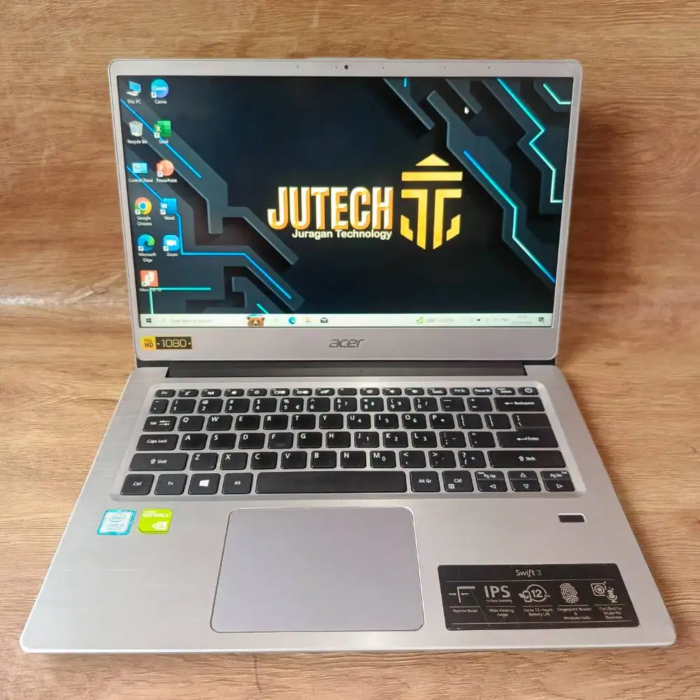 Jual laptop Second merk Acer Swift 3 Slim Intel Core i5 Dual VGA