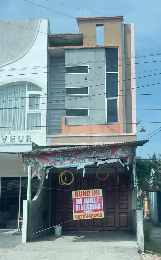 Dijual / Disewakan Ruko Siap Huni (SHM)