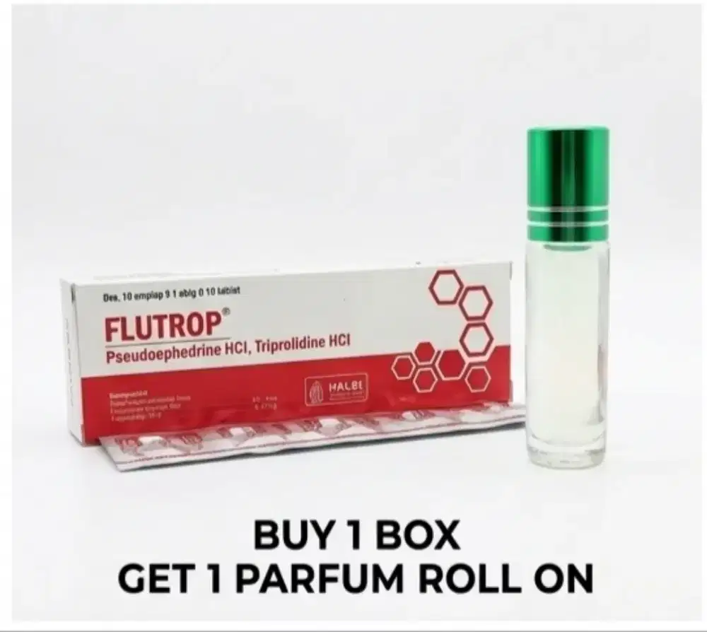 Flutrp suplemen - 1Box isi 10 Strip - free 1parfum roll on