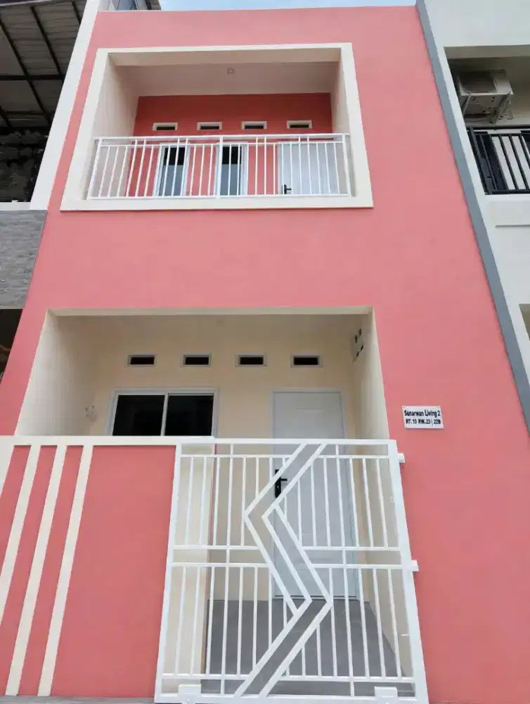 Disewakan Rumah Minimalis 2 Lantai (Bangunan Baru Jadi)