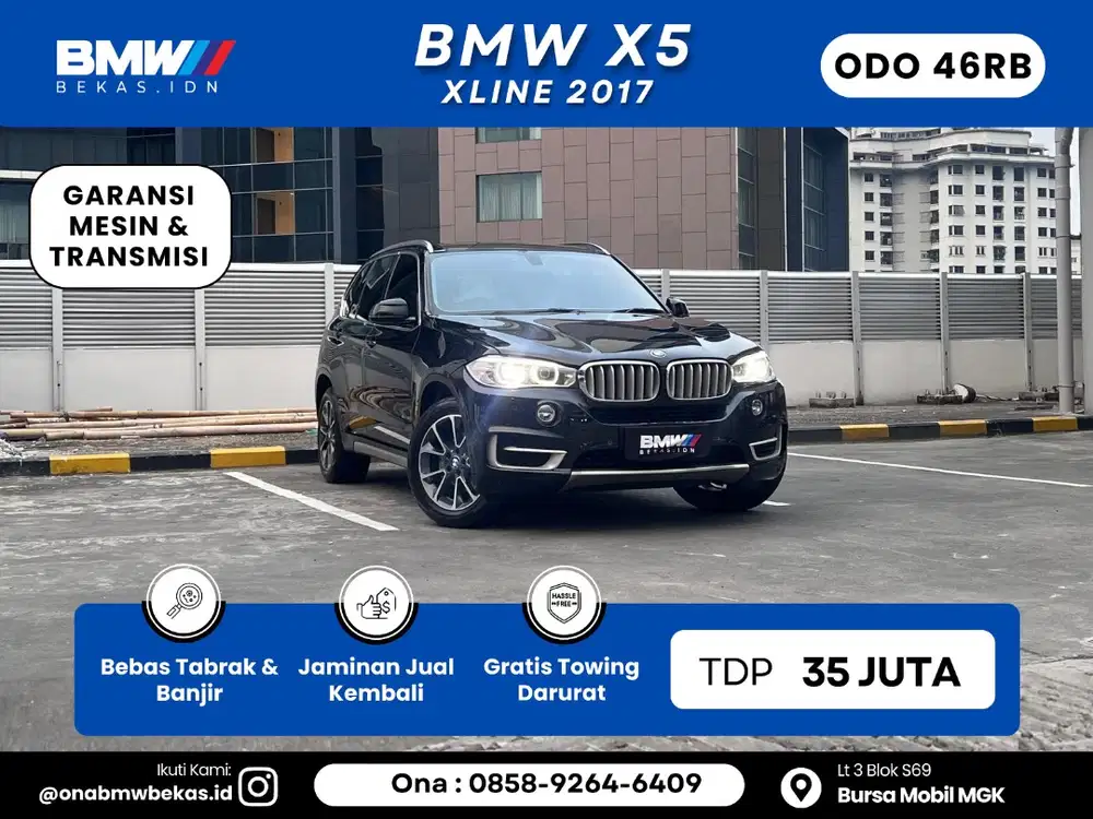 BMW X5 xLine 2017 Bergaransi