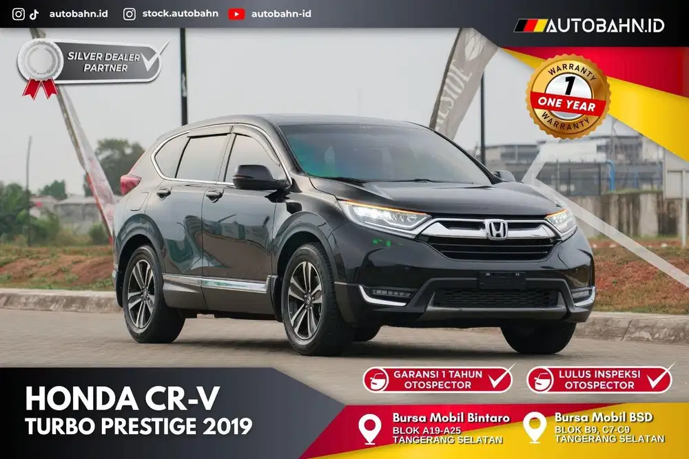 Low Odo 34K! Honda CRV Turbo 1.5 Prestige 2019 Warranty cx5 x1 civic