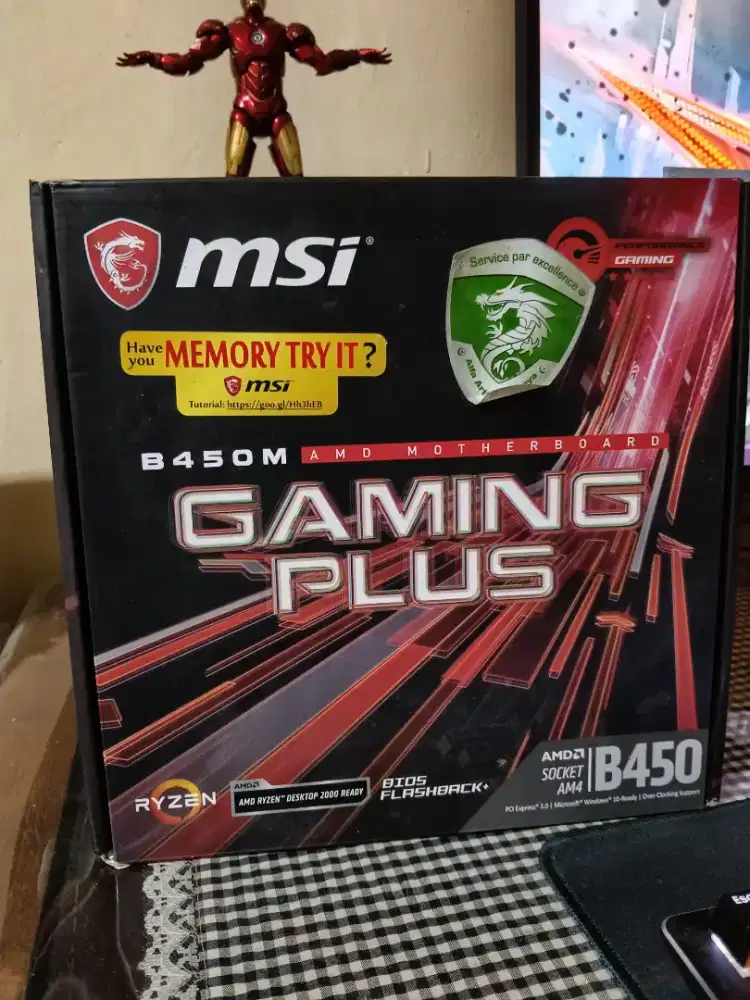 MOBO MSI B550M GAMING PLUS