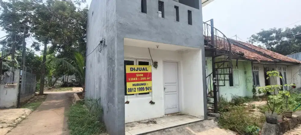 Rumah Investasi Bambu Hideung Bojong Kulur Bekasi Cibubur Jatiasih