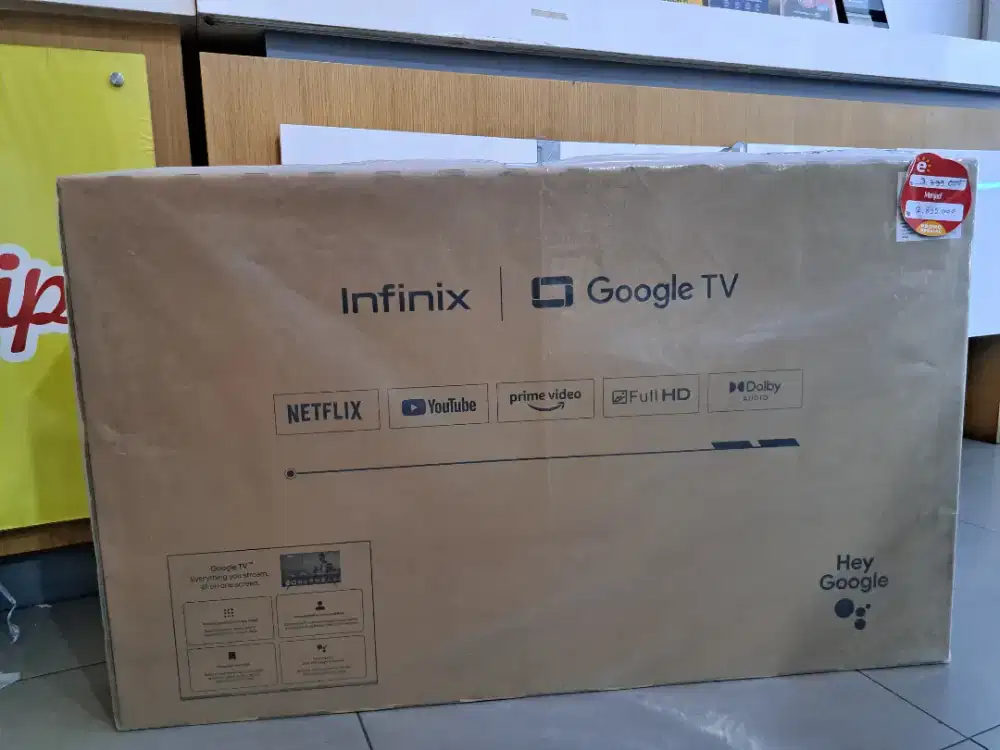 Smart TV Infinix Google TV Full HD Dolby Audio Netflix Promo Murah