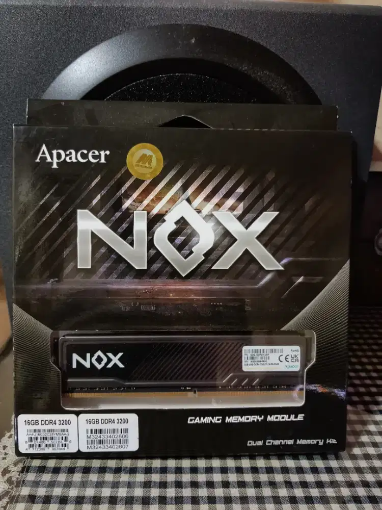 RAM DDR4 APACER NOX 2X8GB