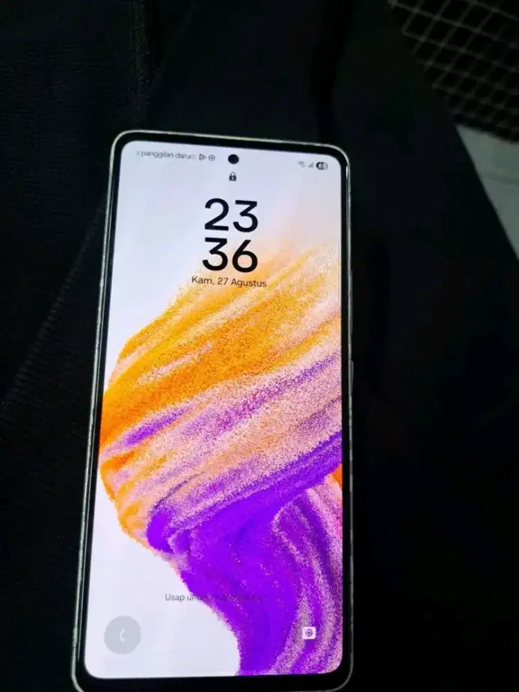 Samsung A53. 5G. Ram 8/256. Nominus. Original pakean pribadi. Nego.