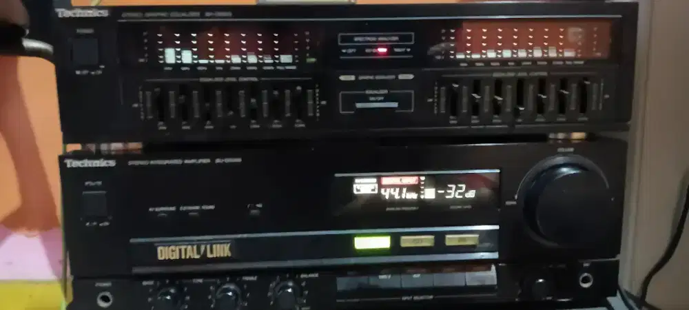 Technics ampli & equlizer