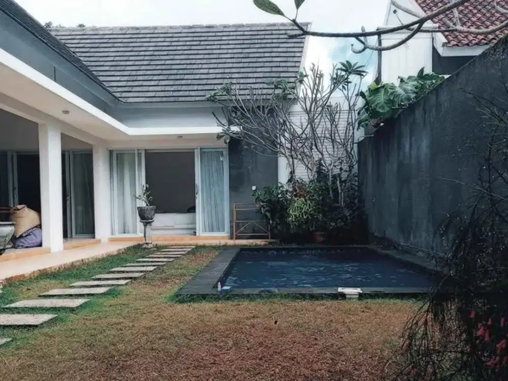 Villa sewa 1 lantai di Pecatu | akses jalan lebar | dekat Pantai Dreamland