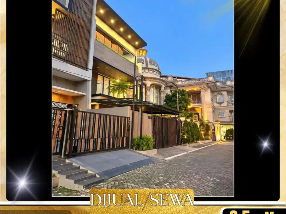 Dijual dan disewakan Rumah modern minimalis 3 lantai di perumahan citra garden city 2 kalideres jakarta barat