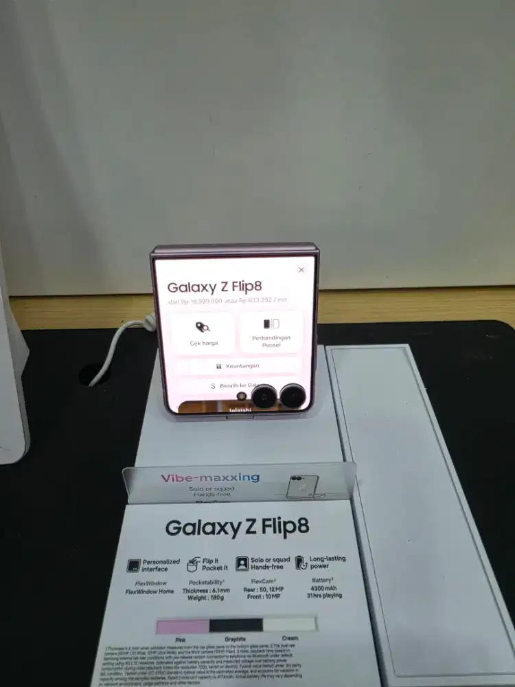 Samsung flip8 pink
