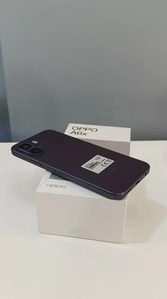 Oppo A6X 6/128,seken seperti baru,no minus,belum bongkar,fulset,