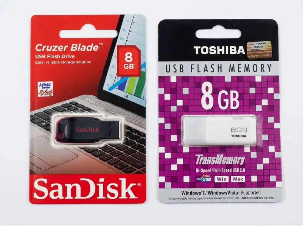 Beli 1 USB SanDisk 8GB GRATIS 1 USB Toshiba 8GB! Total 16GB