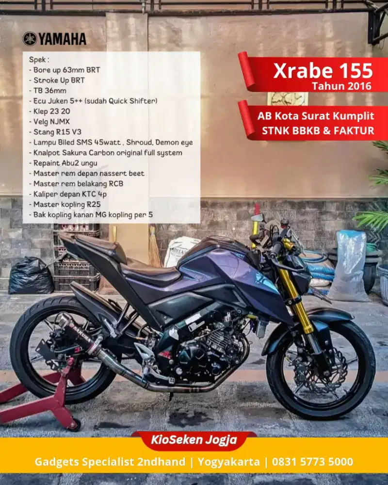 Xabre Naked 2016