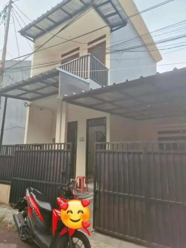 Dikontrakkan rumah 2 lantai