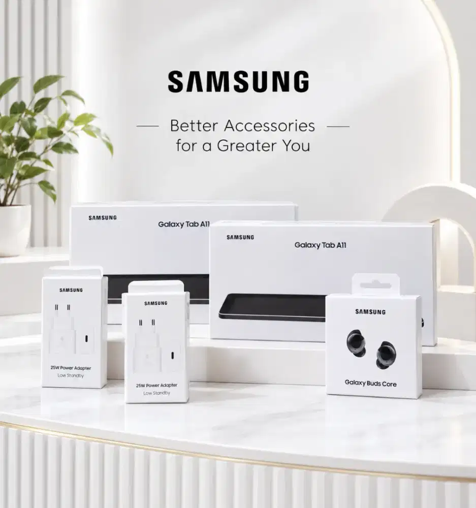 Samsung TAB A11 2026 (Free Buds Core & Kredit mulai 224rbuan/Bulan)