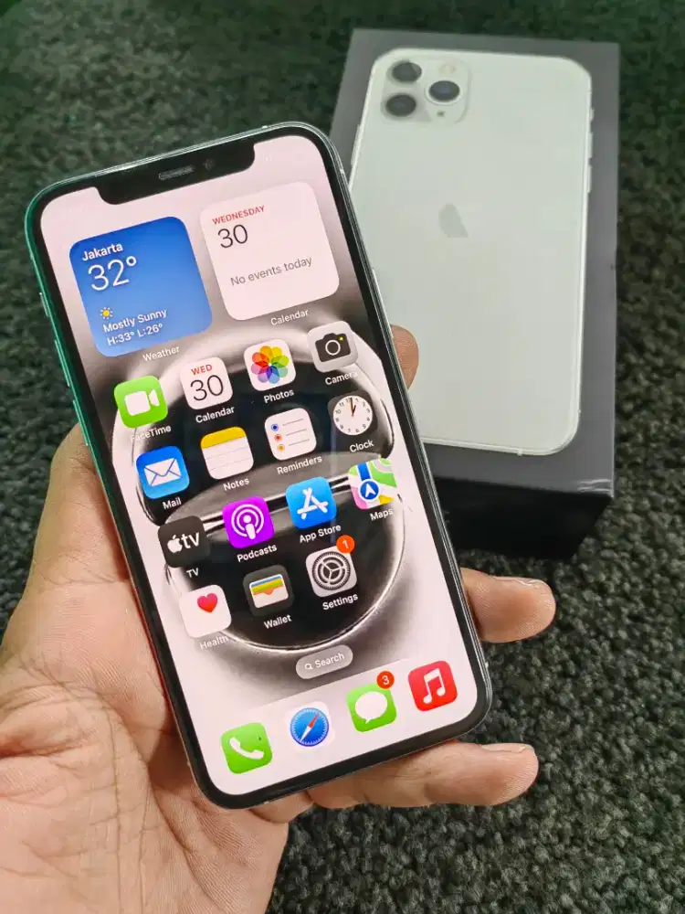 Iphone 11 pro 64gb all op permanent mulusss fulset