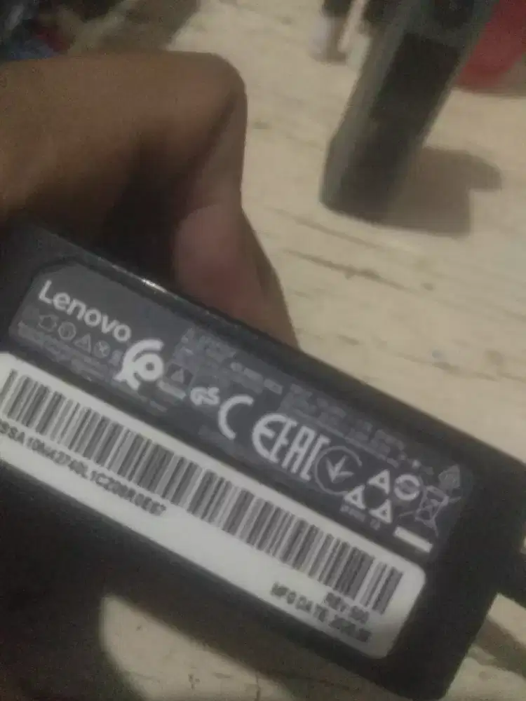 Charger/adaptor laptop Lenovo original second 20w 3.25a 65w