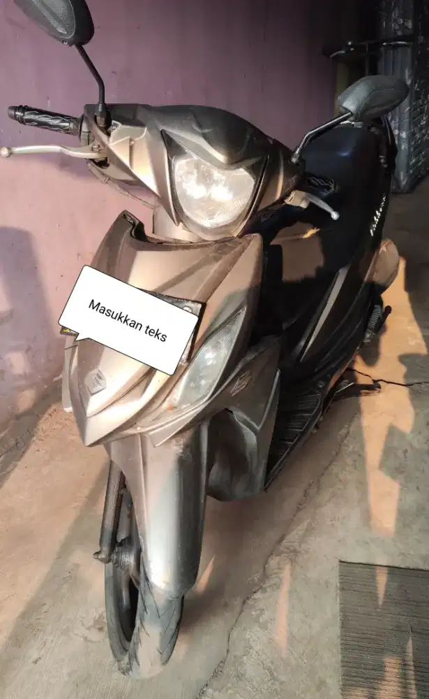 Suzuki address 2017/18 mtr normal tapi minus Chat aja/pakaiStnkSkywave