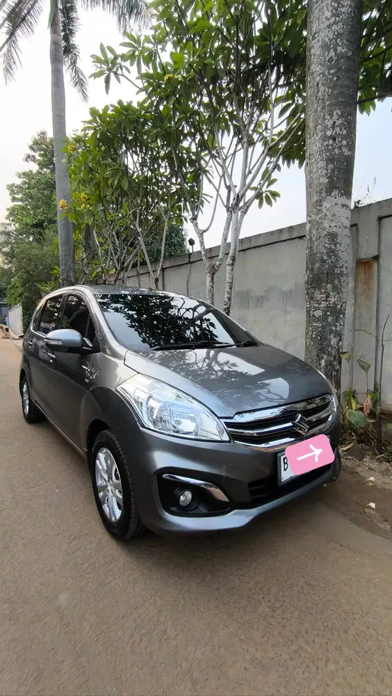 Ertiga GX Automatic 2016 km 70rb record suzuki
