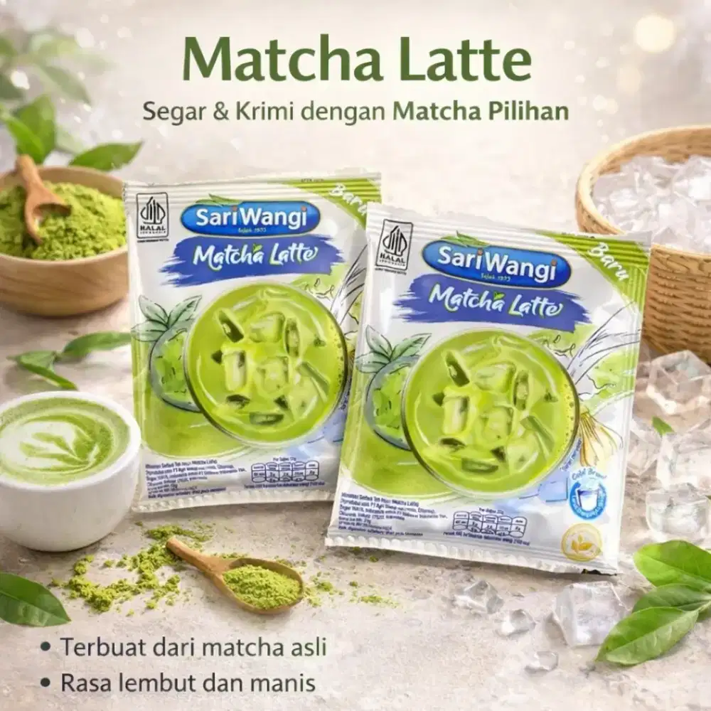 Teh Sariwangi matcha