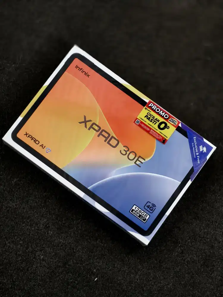 Promo Tab Infinix Xpad 30e 4/128 bisa Kartu SIM | Cicilan Ringan 0% DP