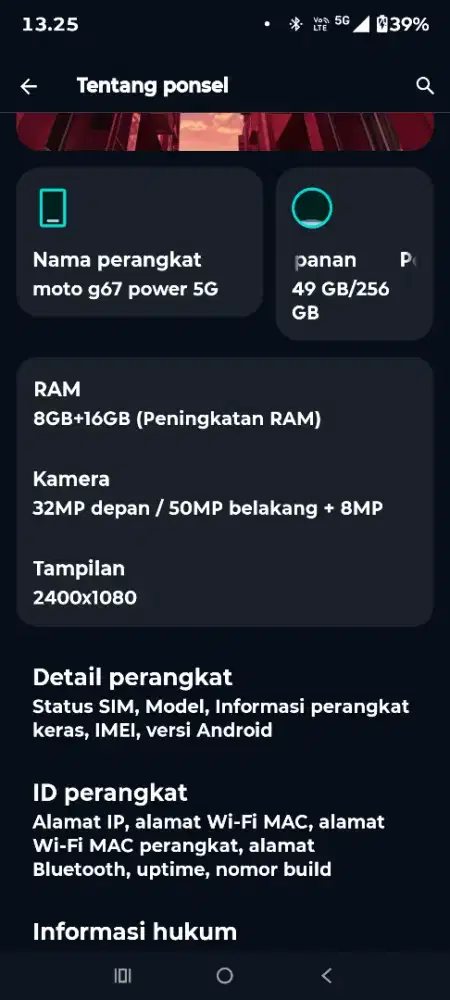 Motorola g67 power