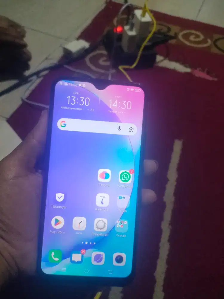 hp Vivo y17 8/256 hp only no minus cmn lecet pemakaian aja