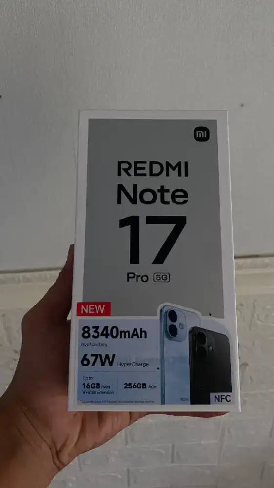 Redmi note 17 pro new bt Iphone