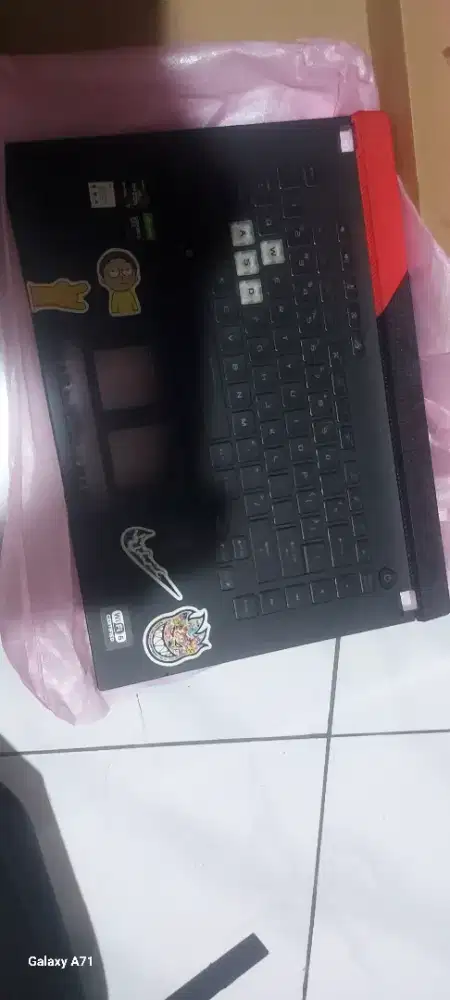 Sparepart keyboard laptop ASUS ROG STRIX SUDAH RUSAK