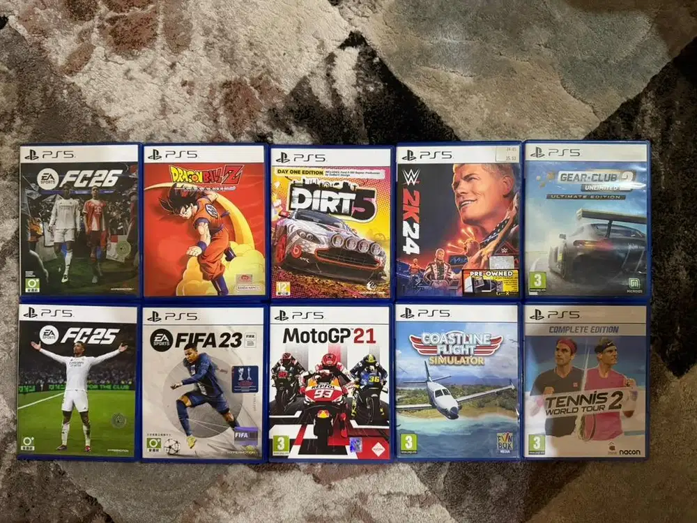 Bd, kaset, cd Ps5  fc26, fc25, dll