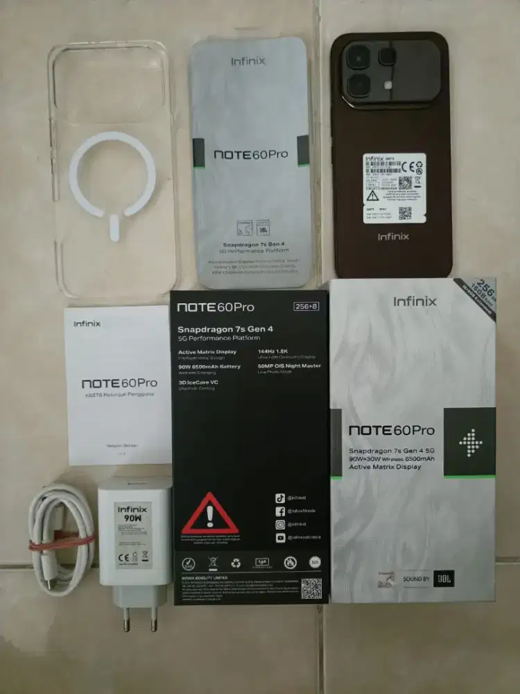 Infinix note 60 pro 2bulan pakai 8/256