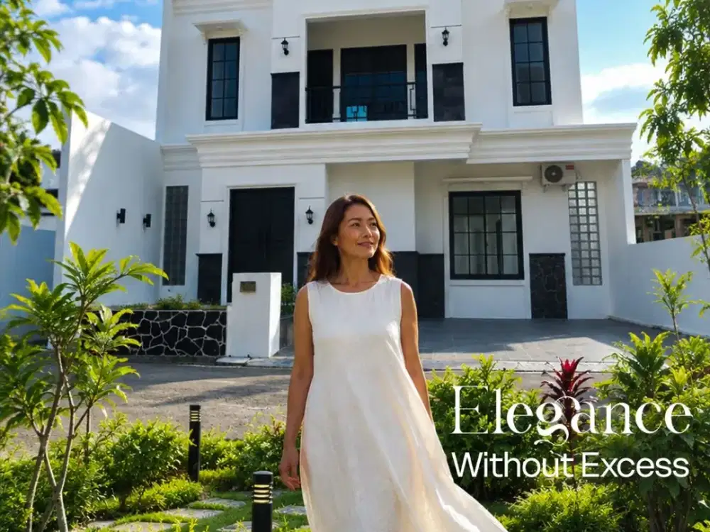 Rumah Megah Harga Murahh, 800 Jt An 2 Lantai Lebar Jalan 8 Meter!