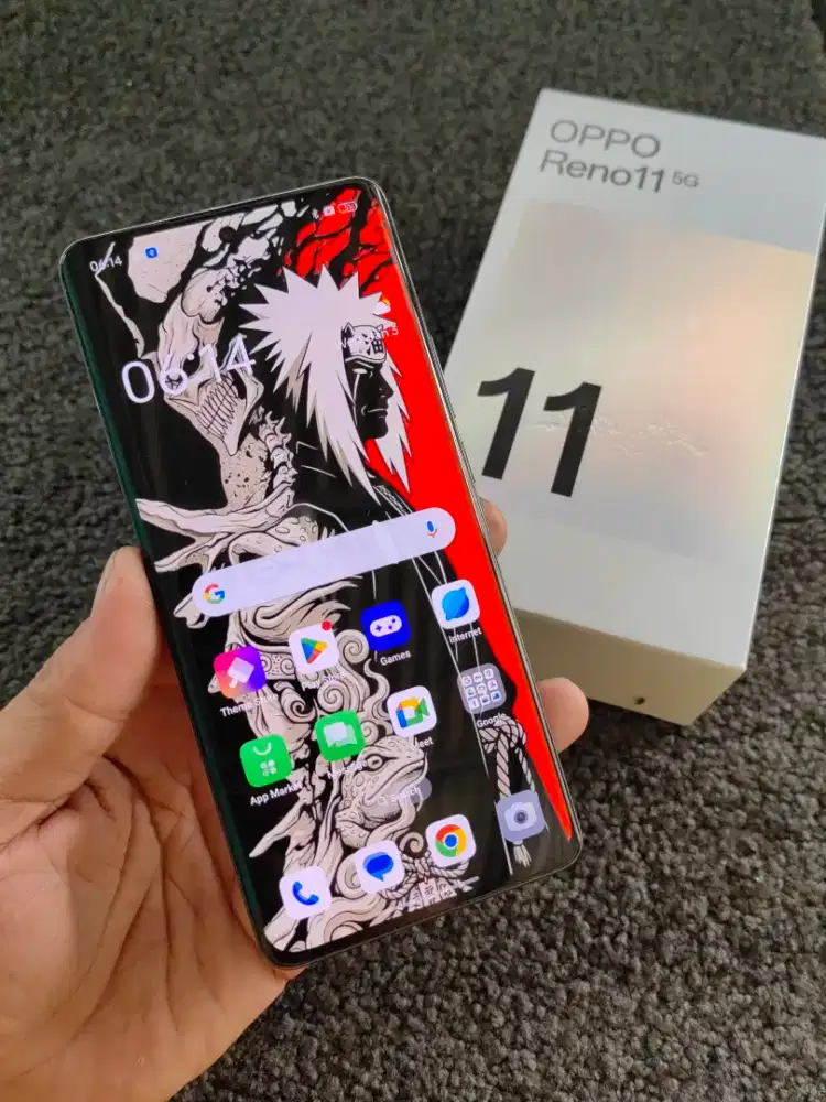 Oppo Reno 11 5g NFc amoled curve ram 8+8/256 mulus fulset