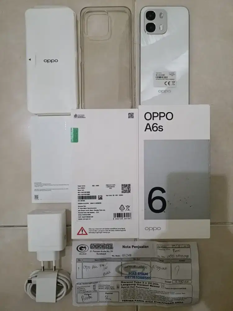 Oppo A6s 2minggu pakai