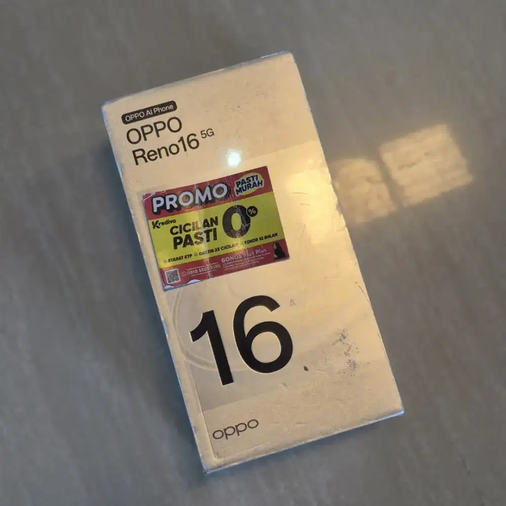 Oppo Reno 16 5g , bisa tanpa dp