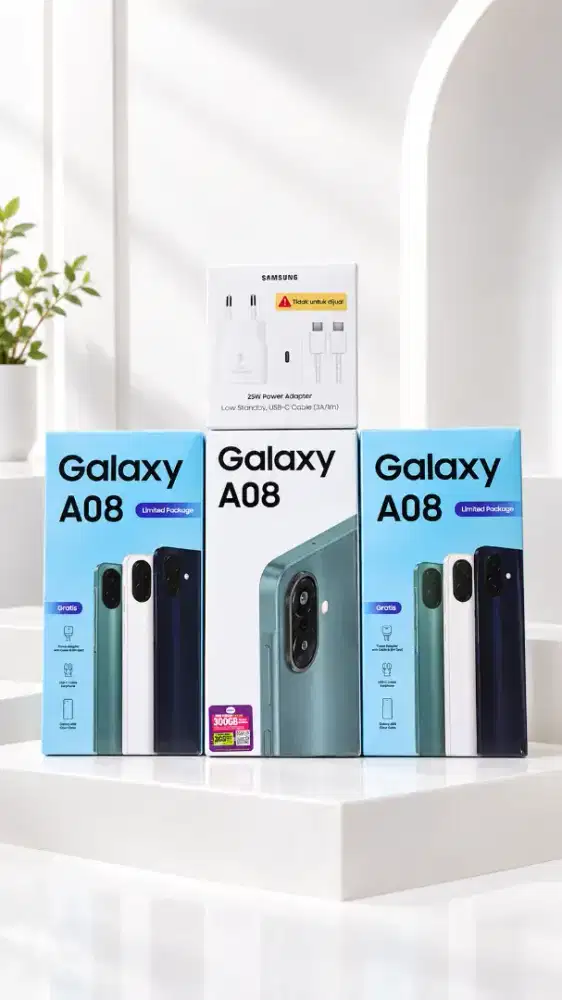 Samsung A08 128GB (COD Free & Kredit mulai 249rbuan/Bulan)