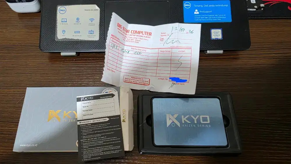 SSD KYO KAIZEN 120GB SATA III 2.5 6GB/S SSD SATA 3 3D NAND FLASH
