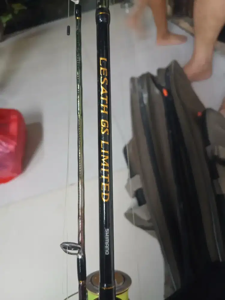 Joran Pancingan Limited Edition Shimano Lesath GS Costum