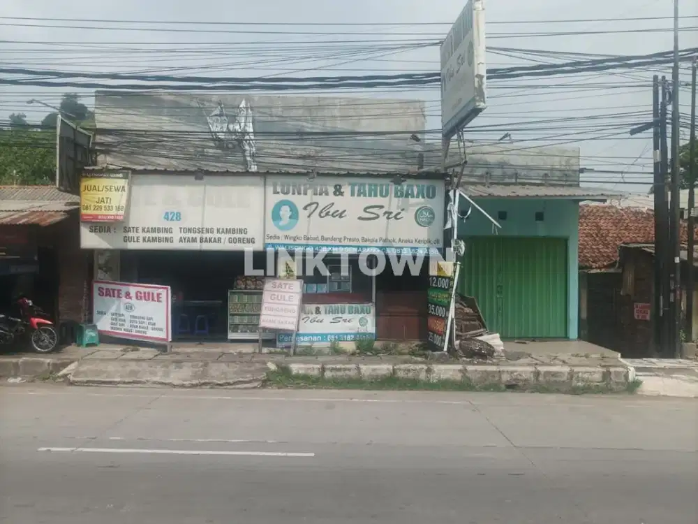 Dijual 3 Bangunan Pinggir Jalan Siap Huni SHM