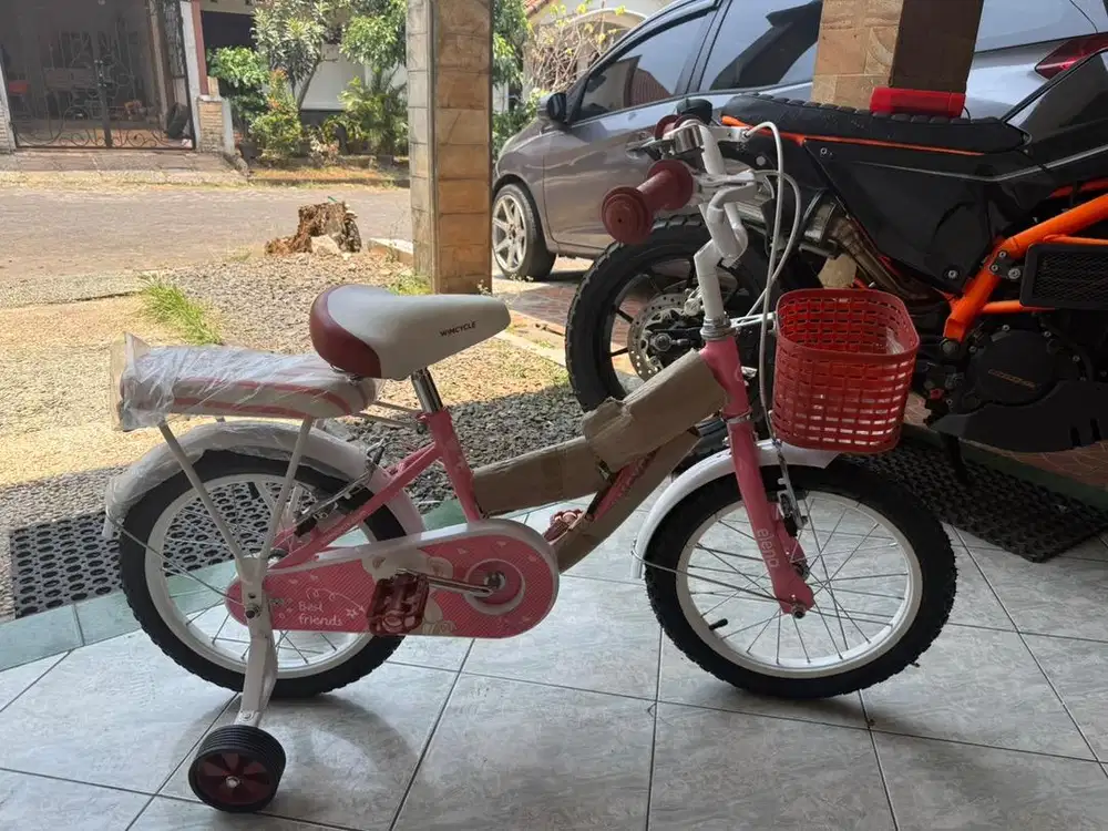 Wimcycle sepedah pink