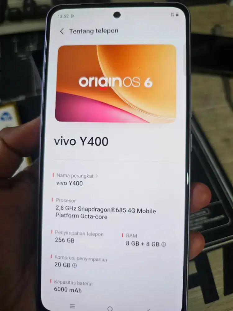 Vivo y400 8/256