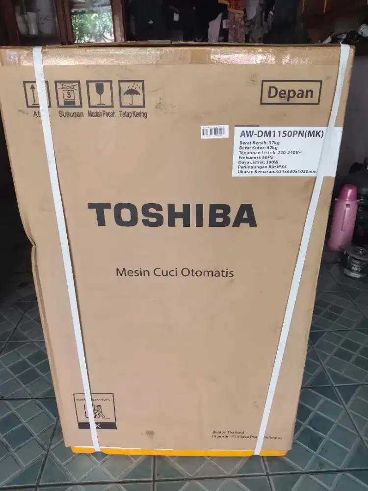 Mesin Cuci Toshiba Toploading 10,5 kg new bisa TT bisa cod