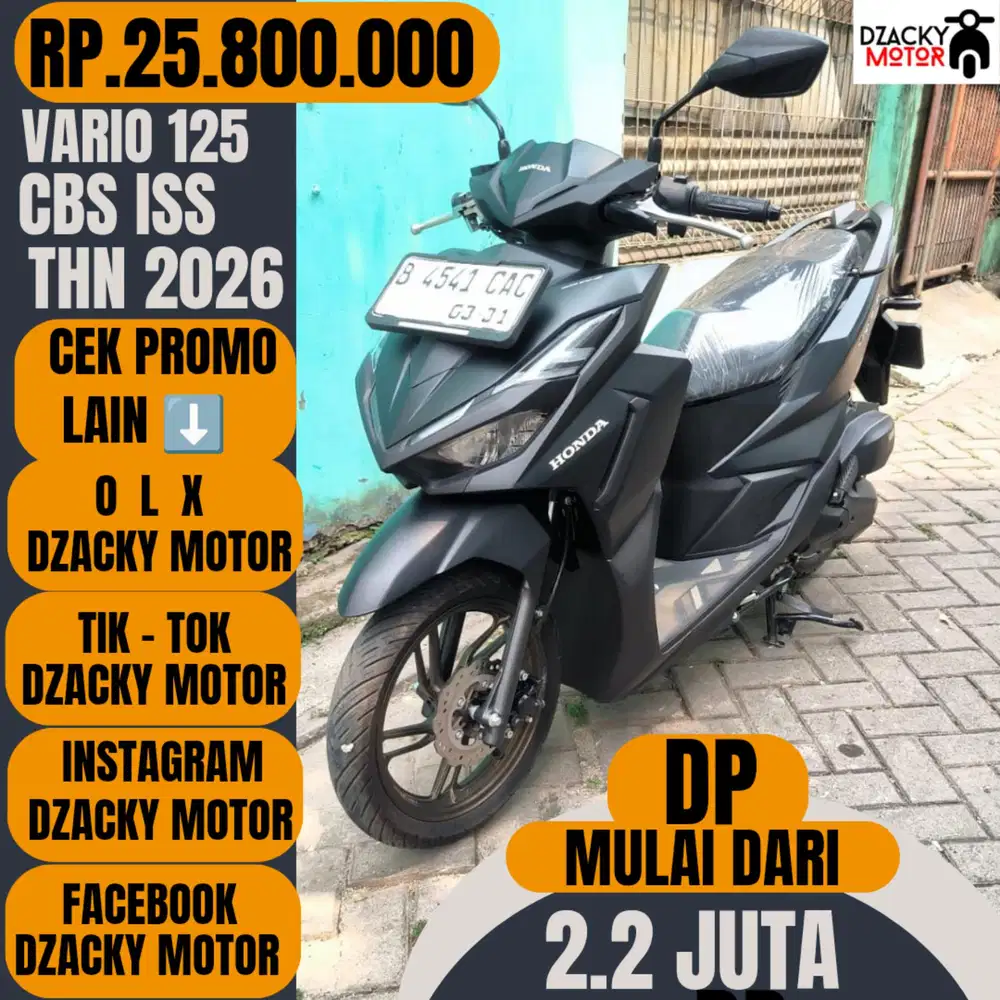 VARIO 125 CBS ISS 2026 SECOND LIKE' NEW
