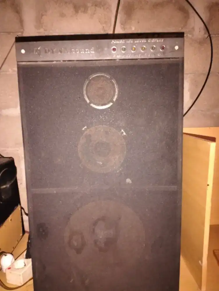 Speaker lantai jadul retro, Speaker vintage Dyna Sound
