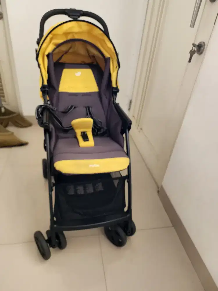 Stroller Joie Aire Lite kuning masih 99% mulus